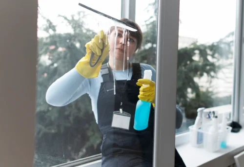 Nettoyage de vitres intérieures et extérieures à Visseiche
